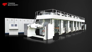 Електронна машина глибокого друку з валом